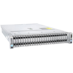 UCS C240 M4-26SFF CISCO SYSTEMS INC UCSC-C240-M4SX 2X INTEL XEON E5-2640 V3 @ 2.60GHZ RAM 512GB(16X 32GB DDR4 16X 2133MHZ ) 2X 400GB 8X 1TB(10X SAS 2X SSD )